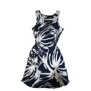 Banana Republic Blue & White Print dress